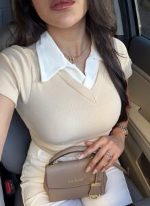 پولوشرت زنانه Celine یقه دار کیانا فایق